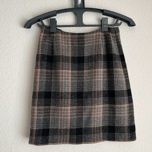 Vintage Eddie Bauer Preppy Skirt Size 2 Plaid